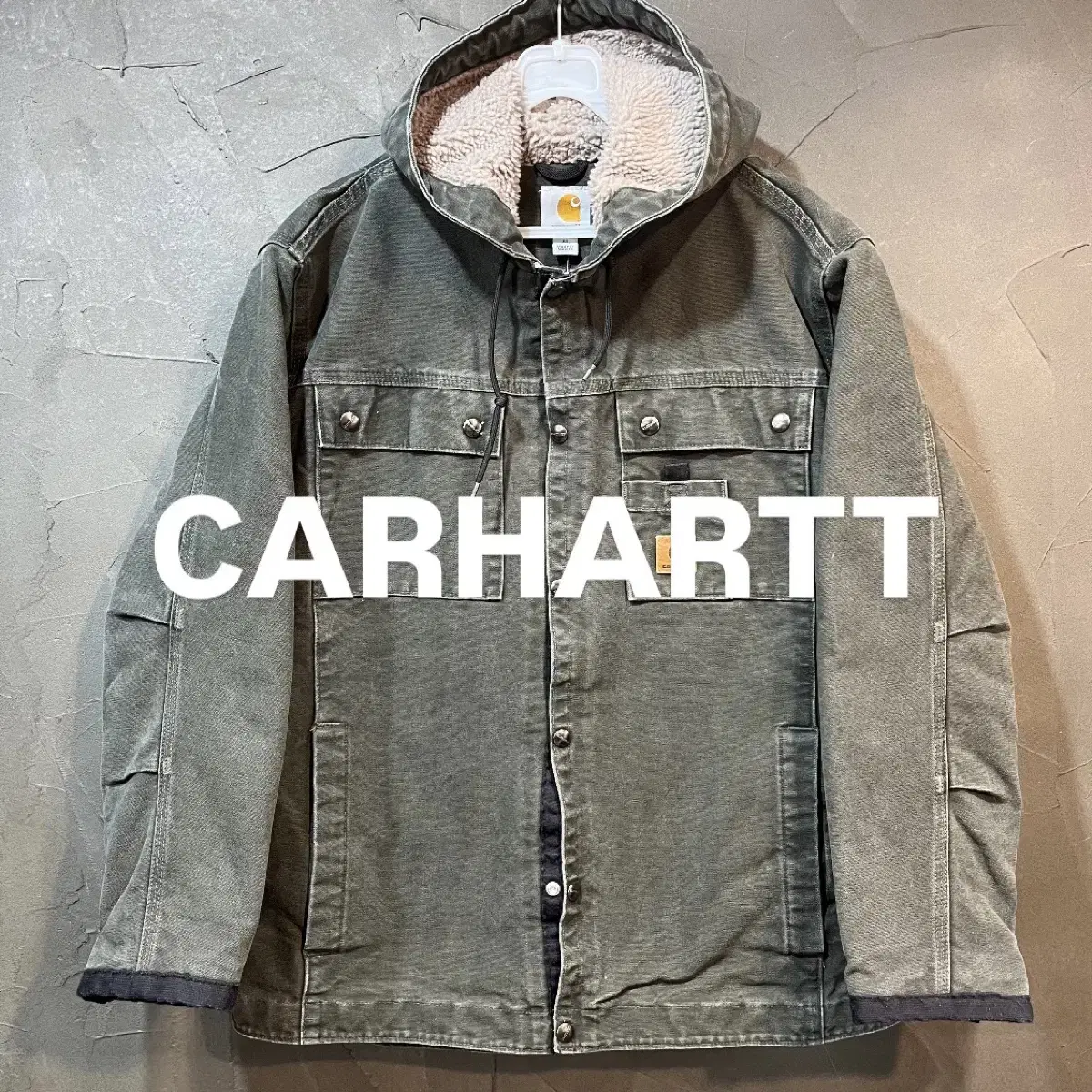 [M] CARHARTT 칼하트 쉐르파 워크 자켓